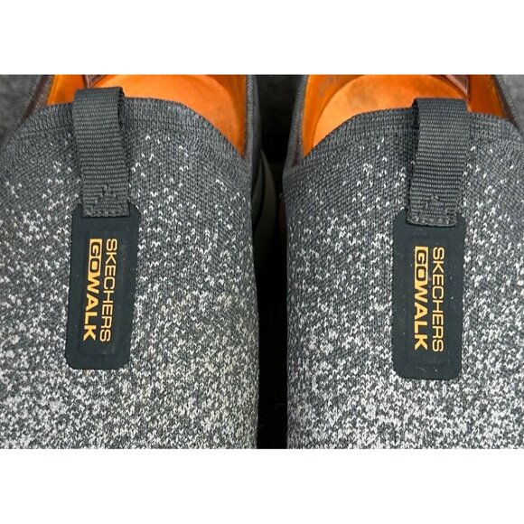 Skechers Performance Go Walk Shoes Men 10.5 Arch Fit Grey Stretch Fit SN 216256 - Picture 7 of 16